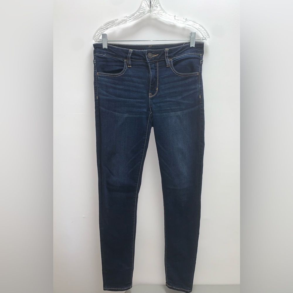 American Eagle Next Level Stretch Skinny Mid Rise Jeans Size 8